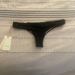 Maaji black bikini bottom